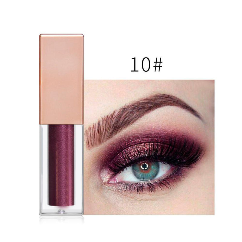 15 Cores Glitter Shimmer Metálico Sombra de Pigmento Único Sombra de Olhos Duradouro À Prova D'Água Fácil de Usar Maquiagem