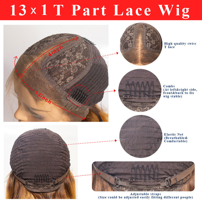 Lace - Peruca de Cabelo Humano - Cabelo Brasileiro.